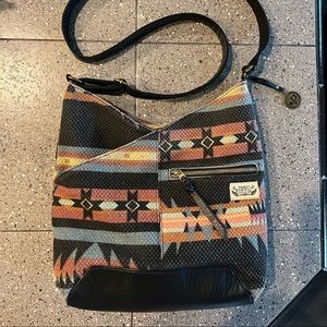 Pistil boho crossbody bag
